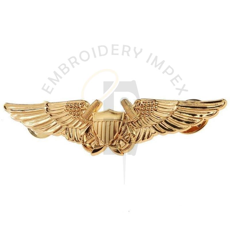 Metal Wings Badges